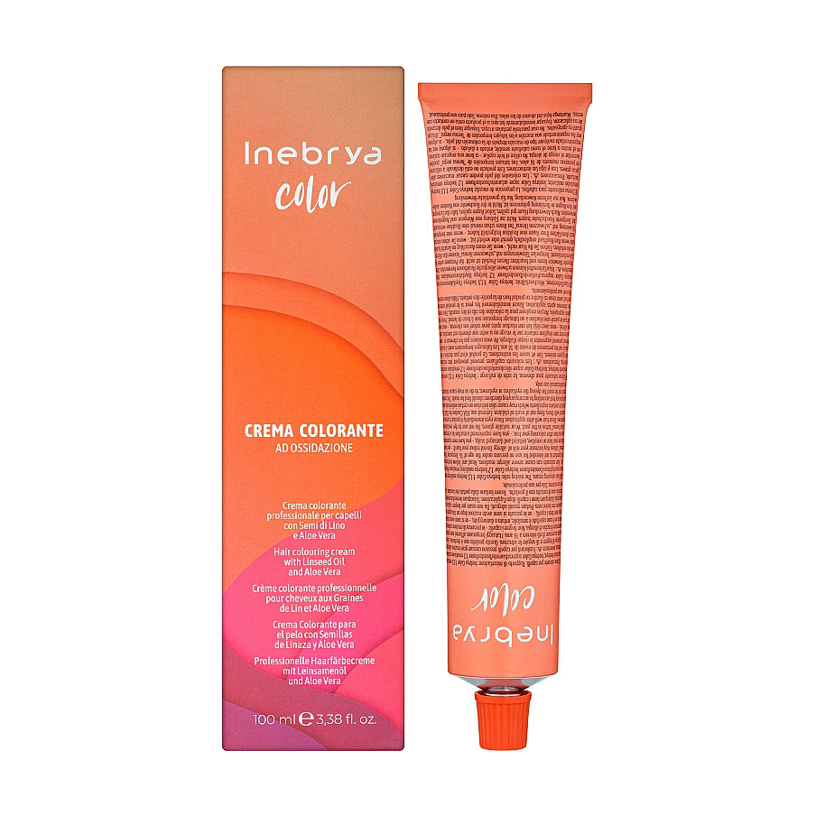 Перманентна крем-фарба для волосся Inebrya Color 3 Pure Dark Chestnut, 100 мл